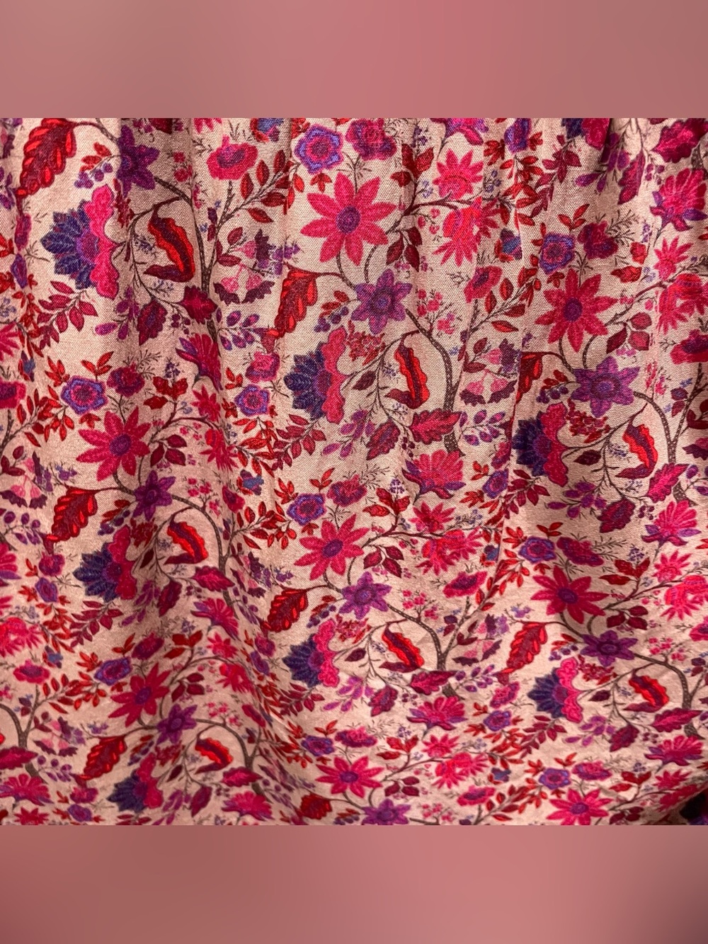 Lot 2 Natural Life Midi Dresses - Turquoise Mix & Orange Tropical Floral Boho L - Picture 12 of 16